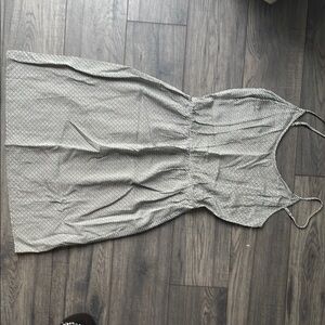 Old Navy Black and White Midi Dress